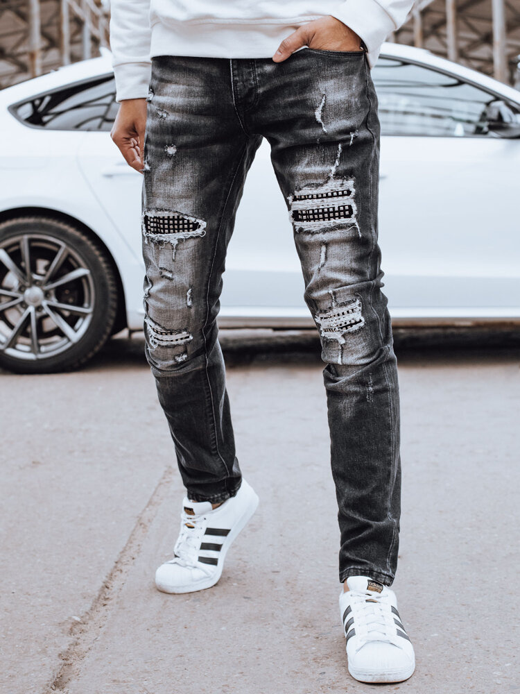 Pánské černé džínové kalhoty Dstreet UX4245 s29