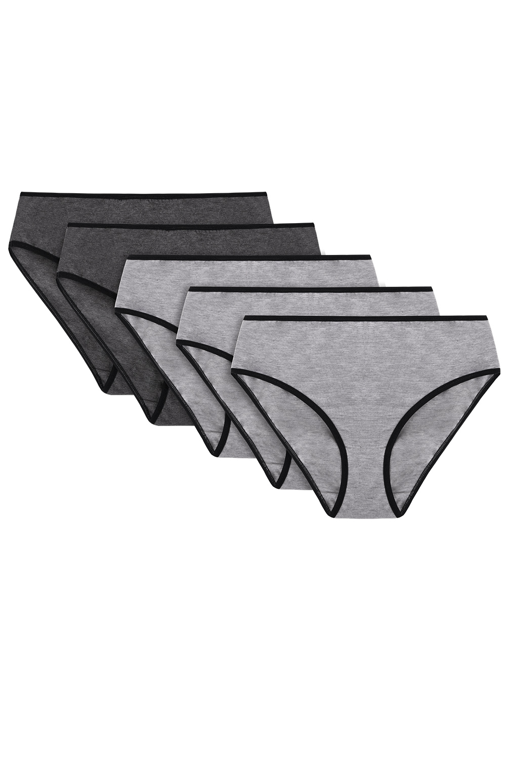 Vivisence 4016 5-pack Barva: Šedá, Velikost: L