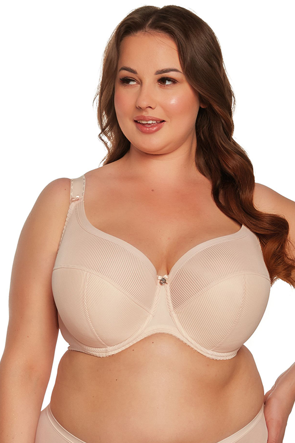 Podprsenka Gaia 1058M Sonia Maxi Barva: Béžová, Velikost: 95F