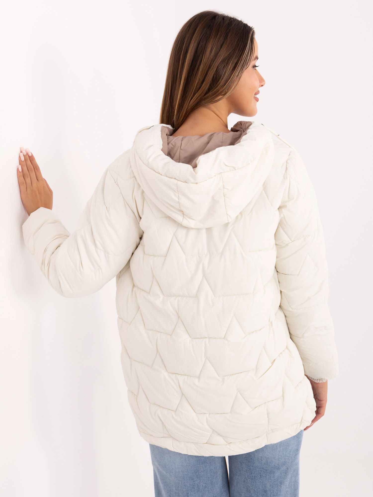 Factory Price Bunda -MBM-KR-2519.21 Barva: Tělová, Velikost: M