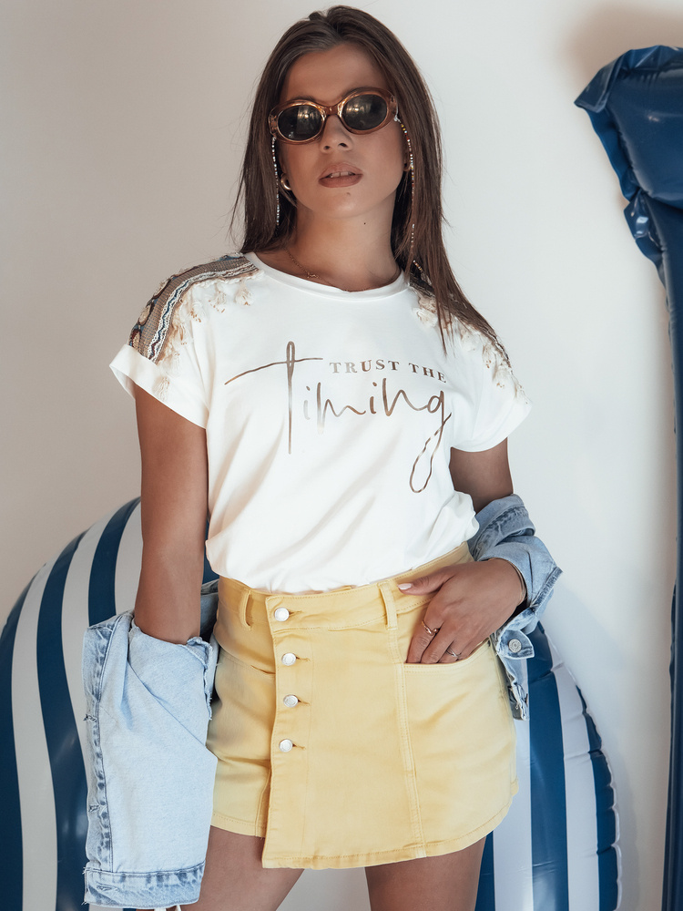 Dámské šortky SUMERLUXE Dstreet SY0337 Barva: Žlutá, Velikost: L