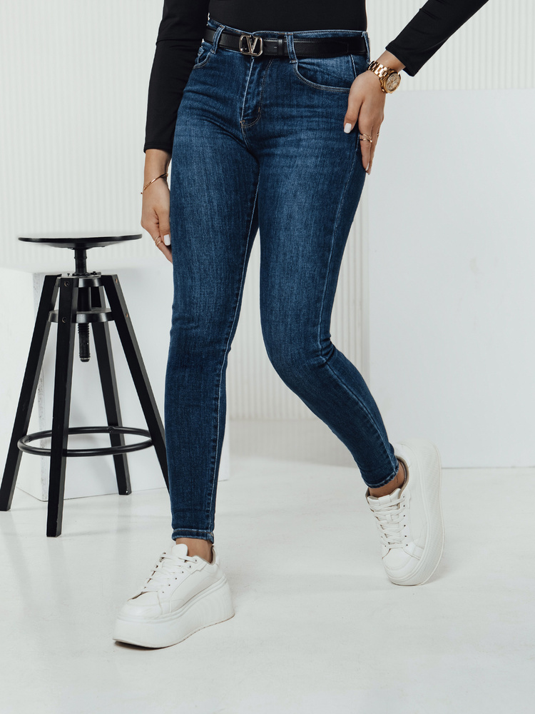 Dámské džíny skinny DIVETTI Dstreet UY2330 Barva: Modrá - světle, Velikost: 28