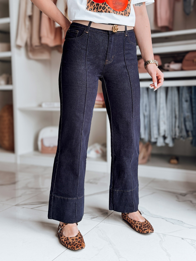 Dámské džíny straight leg CLASSIFIT Dstreet UY2665 Barva: Modrá - světle, Velikost: XL/42