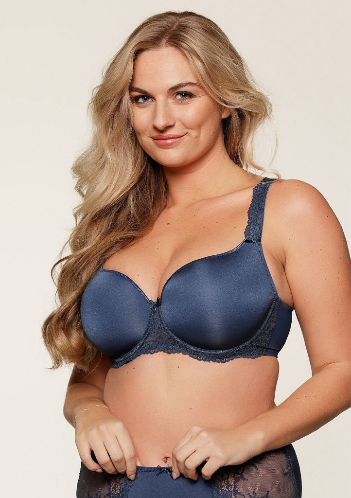 Dámská podprsenka LingaDore 1400-1A Barva: Modrá, Velikost: 80D