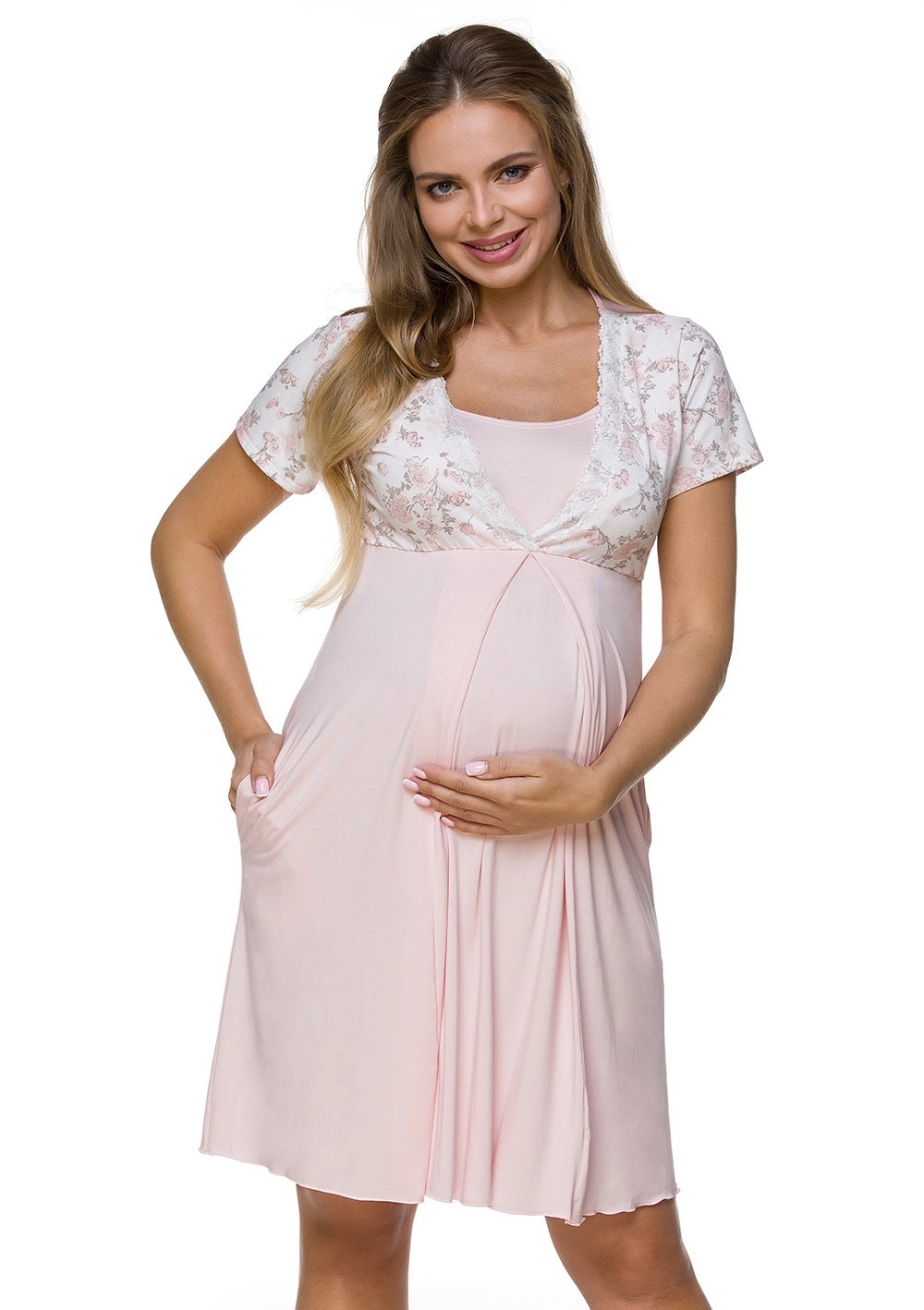 Noční košile Lupo 3123 Barva: Růžová, Velikost: 42