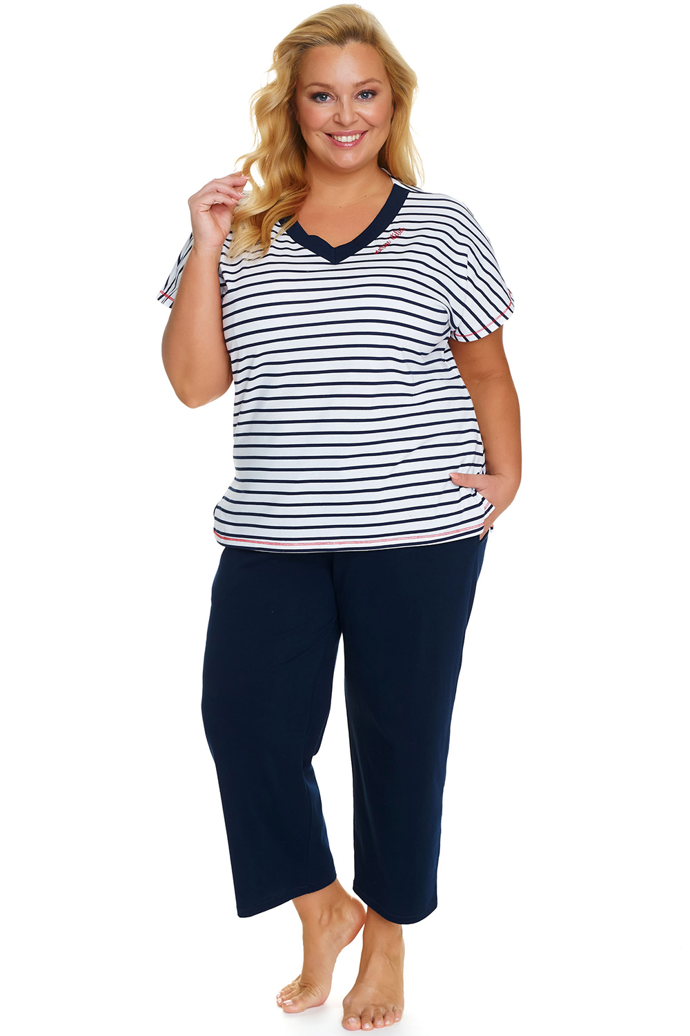 Dámské pyžamo 5369 - Doctor Nap bílá L