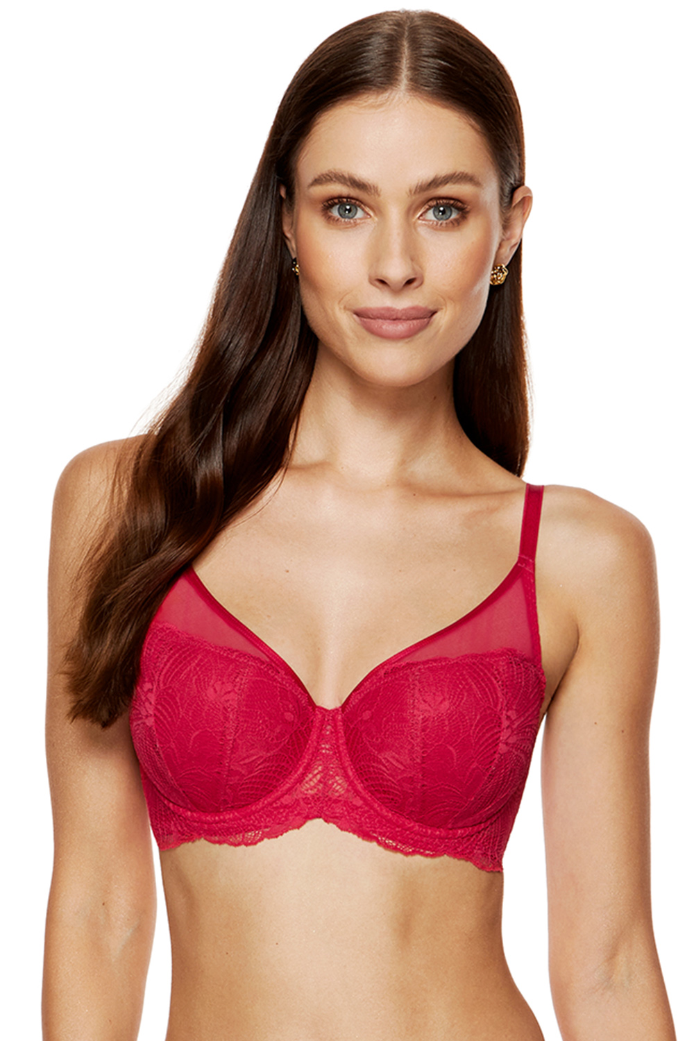 Podprsenka Gorteks Rouge/B4 Barva: Červená, Velikost: 80D