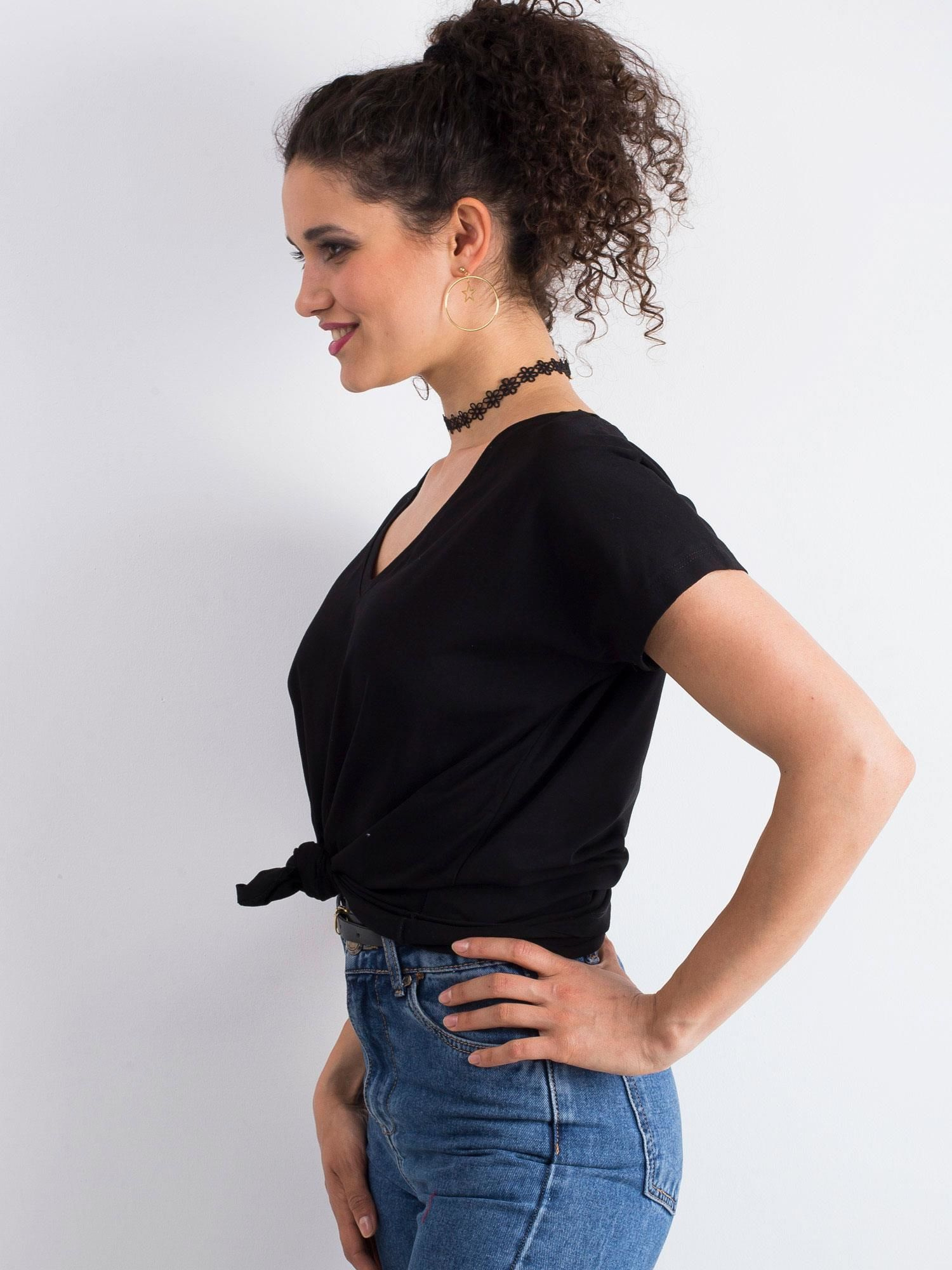 Tričko RV-TS-4832.12P BASIC FEEL GOOD Barva: Černá, Velikost: S