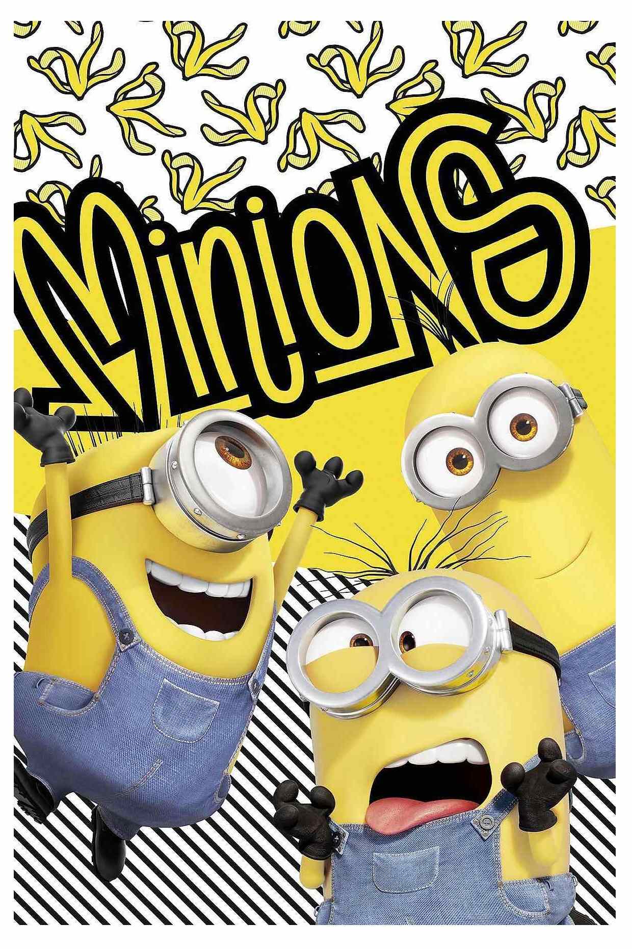 Jerry Fabrics Dětská fleecová deka Mimoni 2 Banana! Varianta: Dětská fleecová deka Mimoni 2 Banana! 100x150 cm