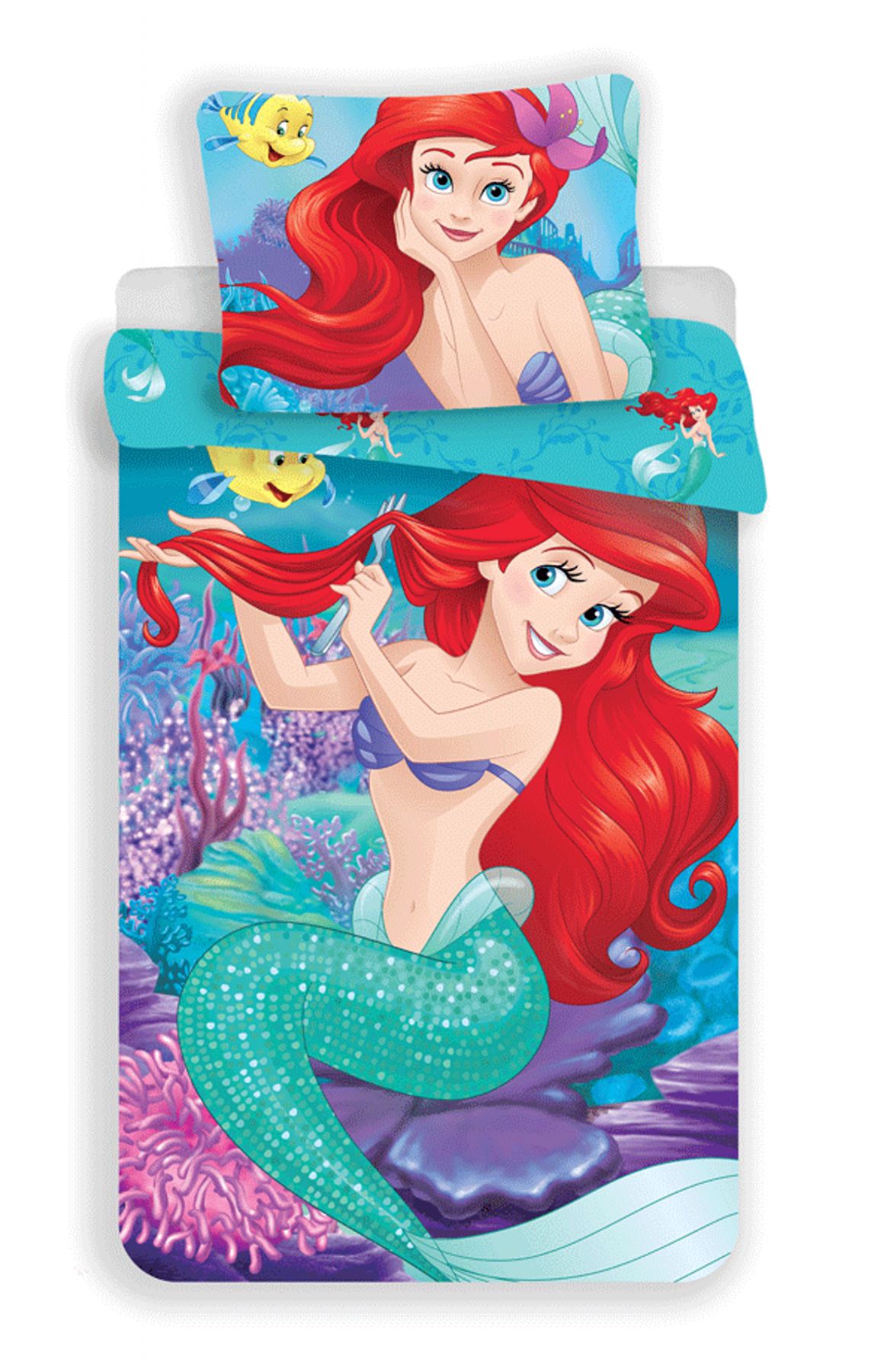 Levně Jerry Fabrics Povlečení Ariela 03 140x200, 70x90 cm