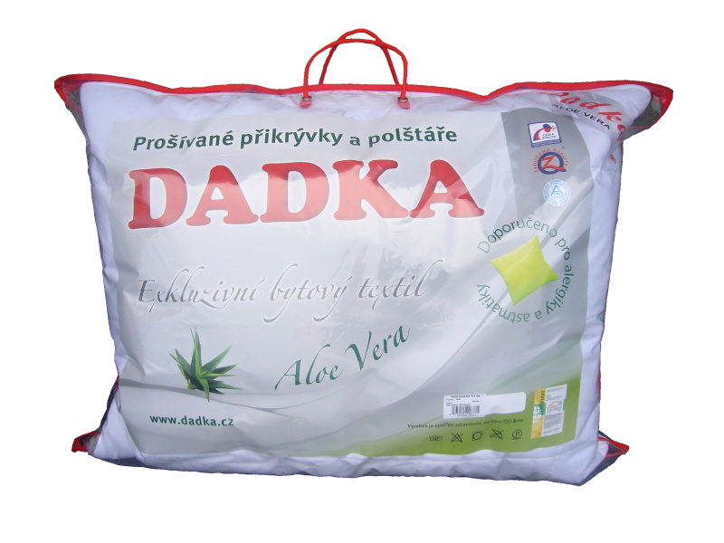 Dadka Polštář ALOE VERA bílá 70x90 cm (obrázek 5)