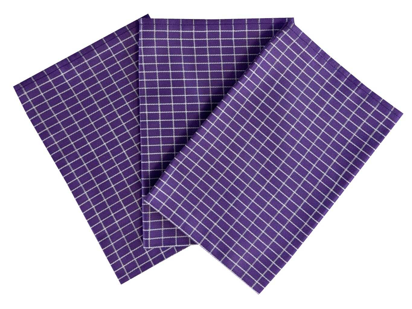 Svitap Utěrka Extra savá Drobná kostka fialovo/bílá 3 ks Varianta: Utěrka Extra savá 50x70 cm Drobná kostka fialovo/bílá 3 ks