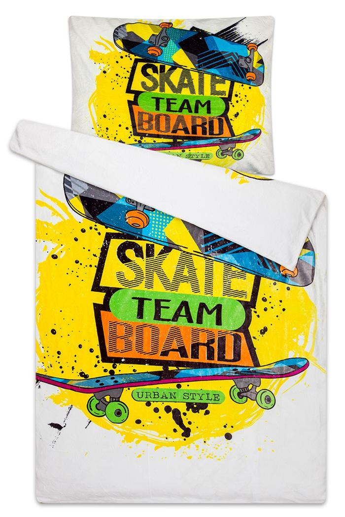 Levně SVITAP sleep well Povlečení mikroflanel Skate 140x200, 70x90 cm