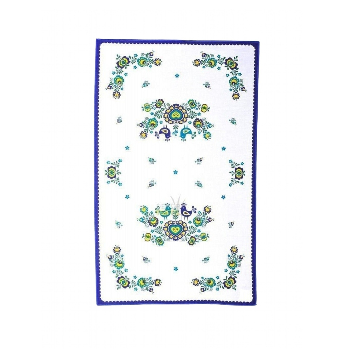 Forbyt Utěrka Folklor modrá 1 ks Varianta: Utěrka Folklor modrá 72x44 cm 1 ks