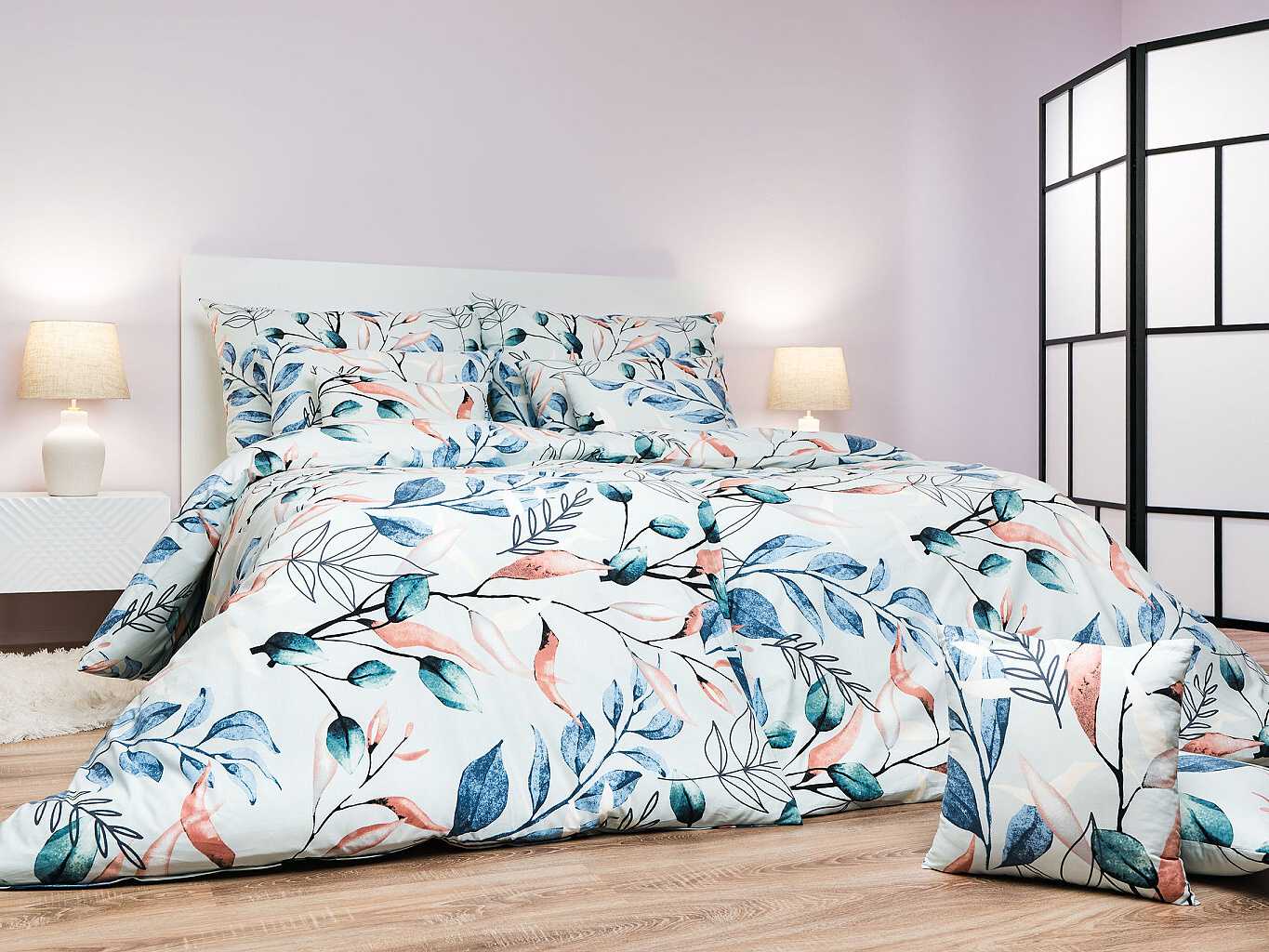 Dadka Povlečení bavlna Milaya mentol Varianta: Povlečení bavlna Milaya mentol 140x200, 70x90 cm