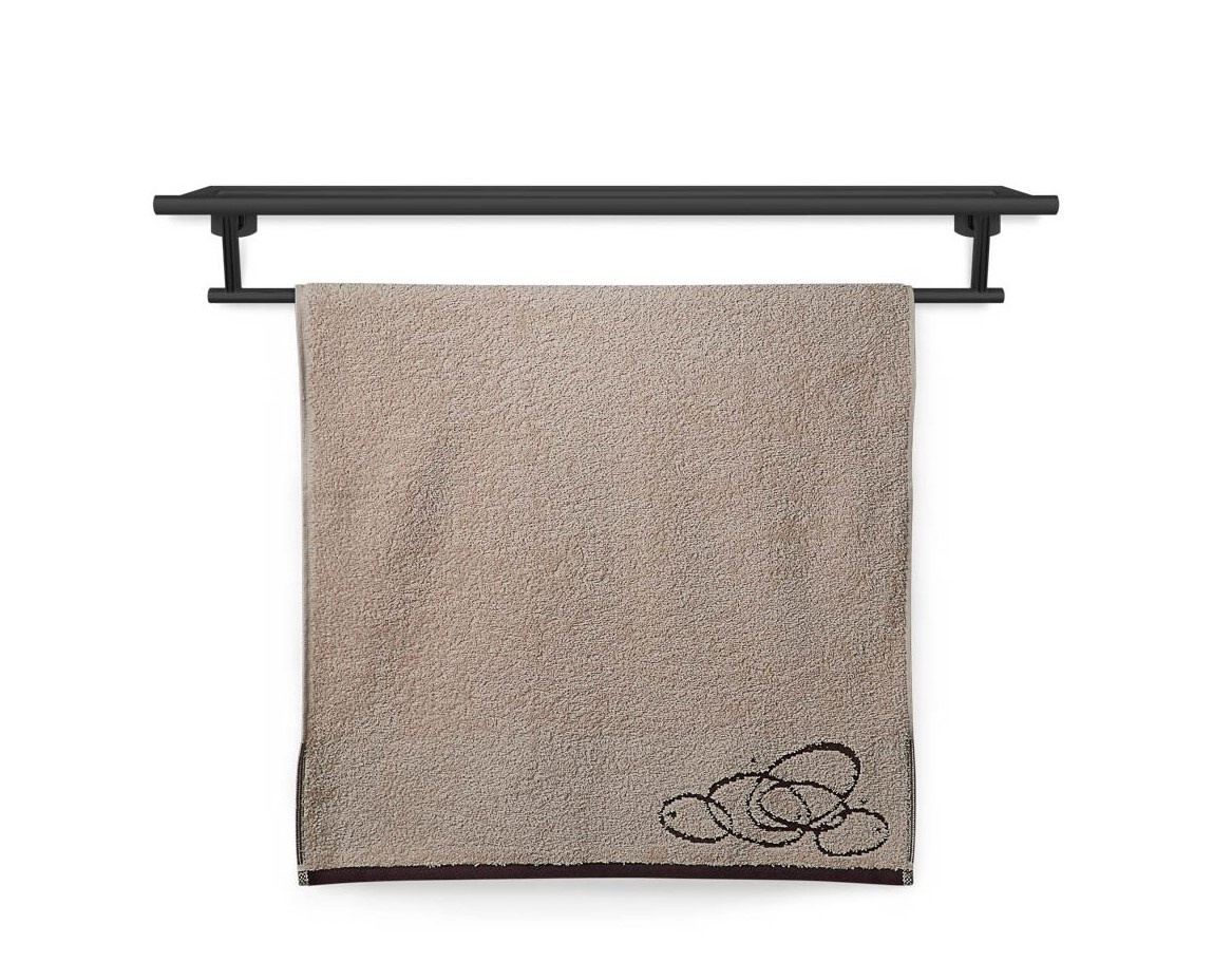 Veba Ručník a osuška Nora elipsy 450g/m2 Varianta: Osuška Nora elipsy 70x140 cm nugát