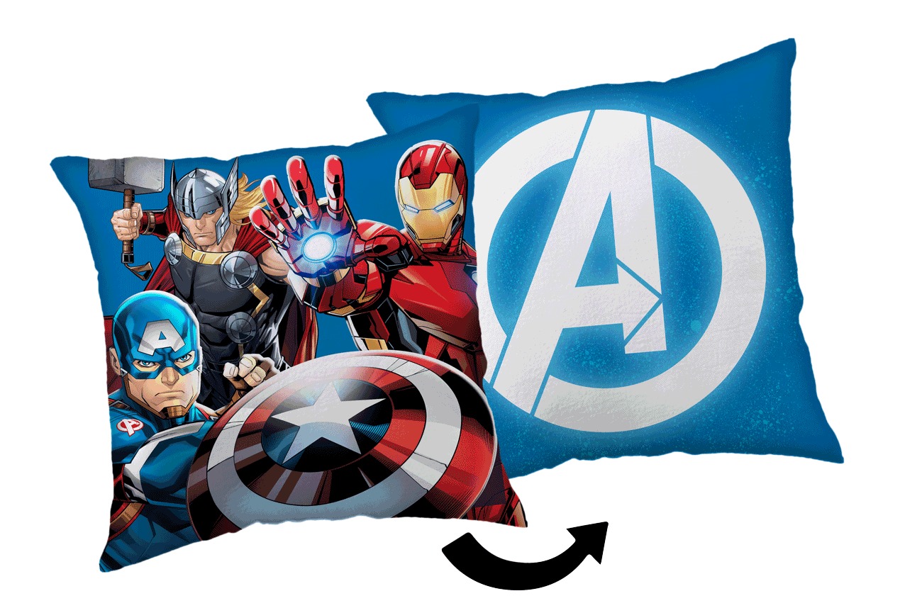 Levně Jerry Fabrics Polštářek Avengers Heroes 02 35x35 cm