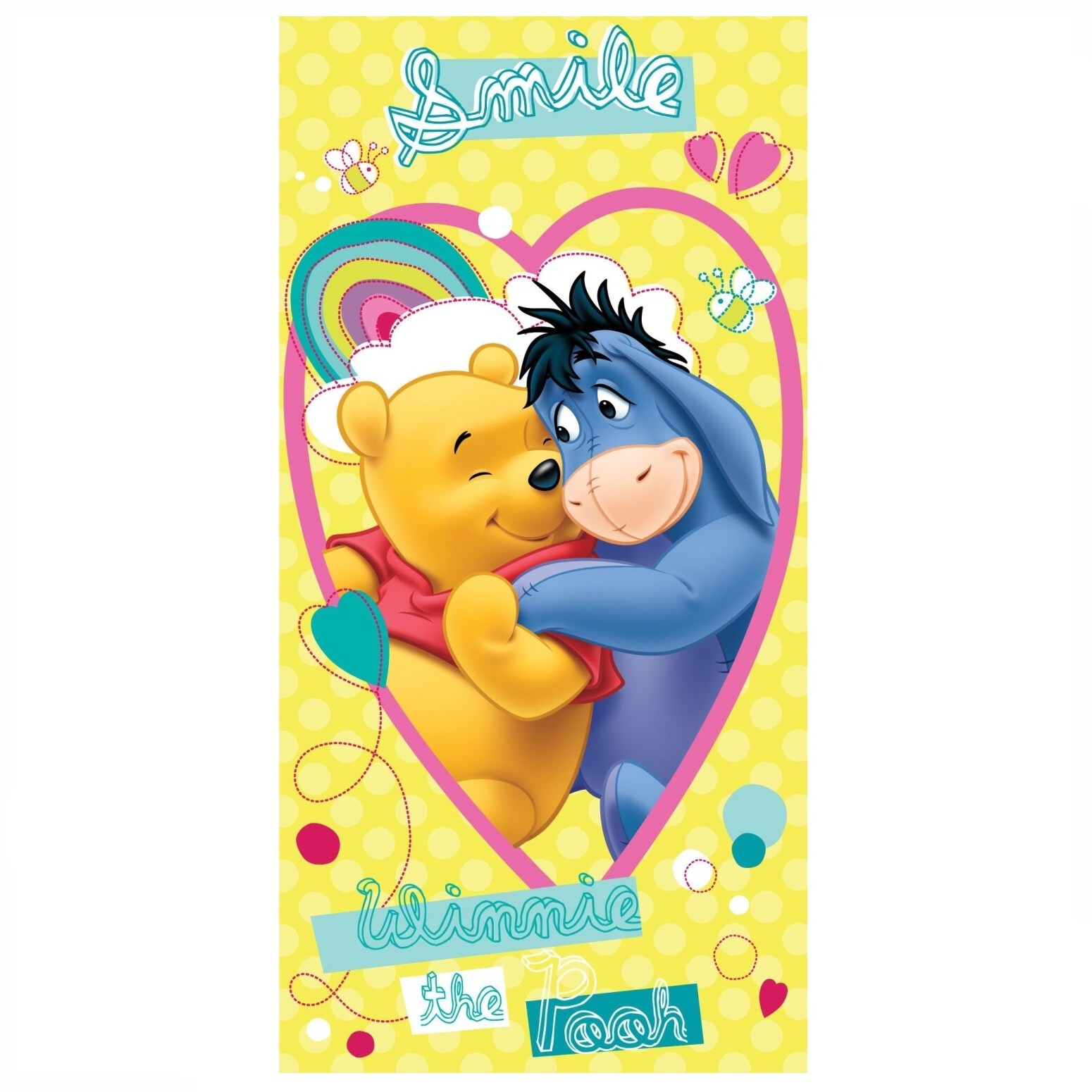 Levně Jerry Fabrics Osuška WTP Smile 70x140 cm