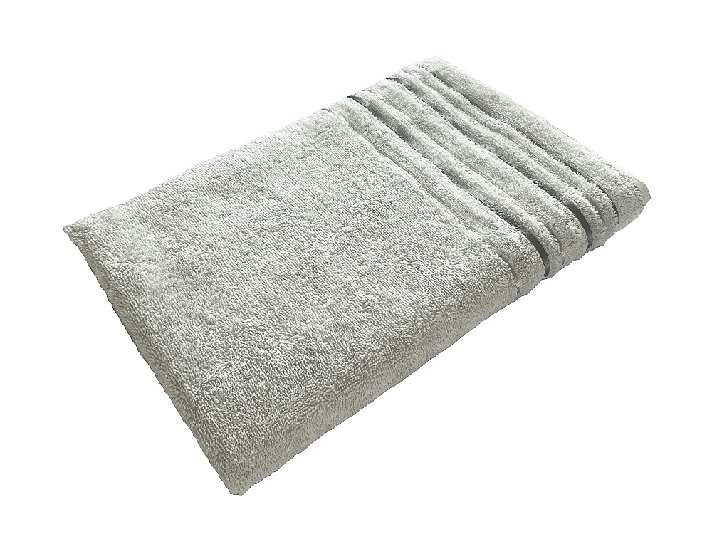Praktik Ručník Zara 50x100 cm světle šedá