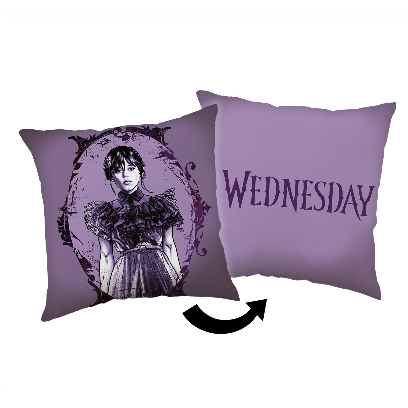 Levně Jerry Fabrics Polštářek Wednesday Purple 40x40 cm