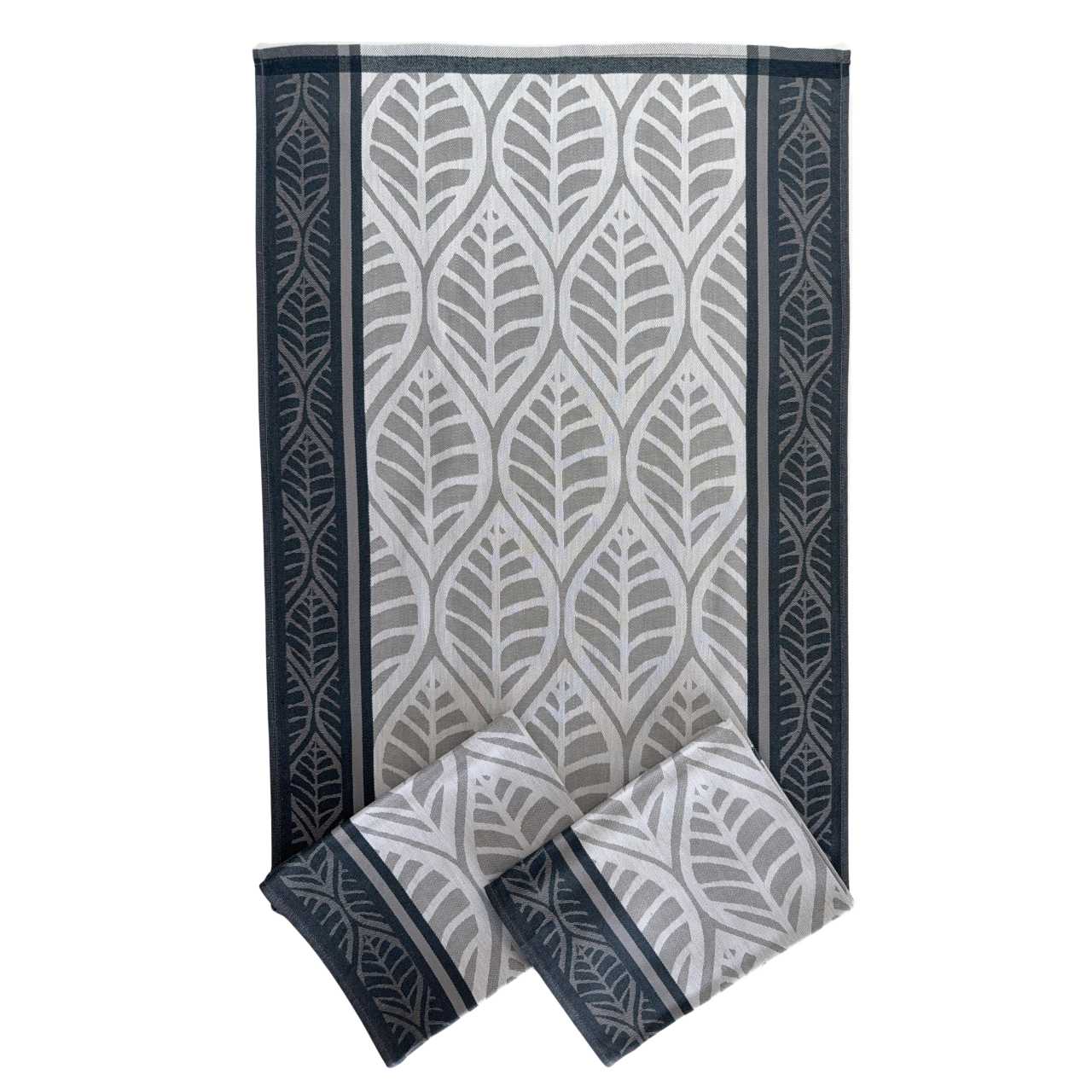 Svitap Utěrka Extra savá Listy šedé 3 ks Varianta: Utěrka Extra savá 50x70 cm Listy šedé 3 ks