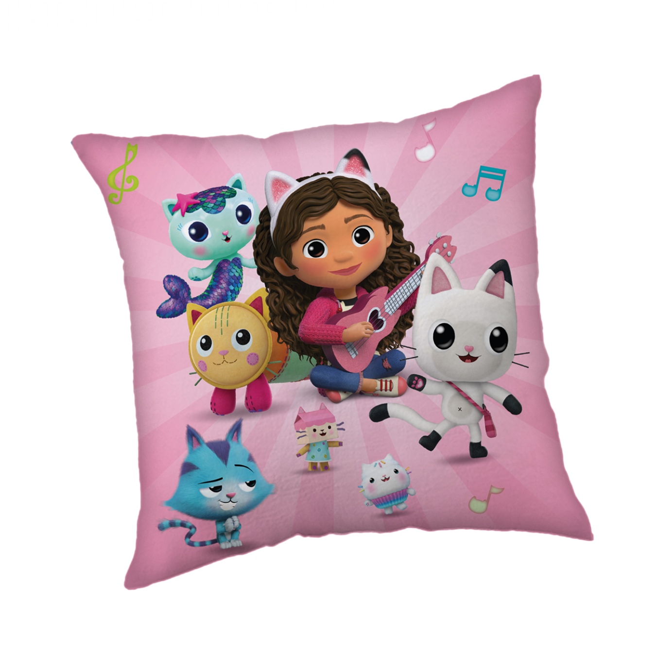 Jerry Fabrics Polštářek Gabbys Dollhouse 02 Varianta: Polštářek Gabbys Dollhouse 02 40x40 cm