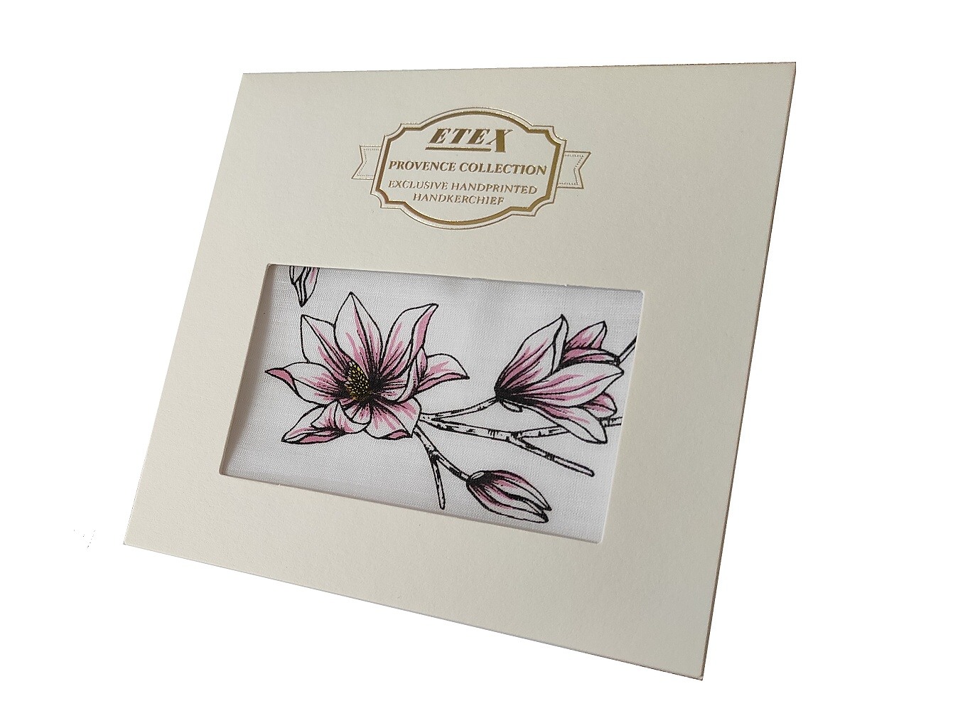 Levně Etex Kapesník L35 dárková krabička Magnolie (1 ks)