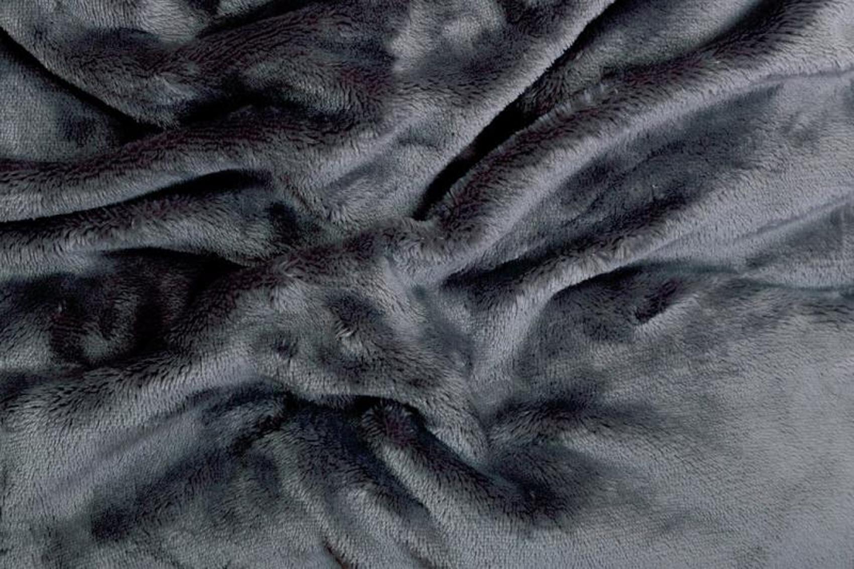 Levně SVITAP sleep well Prostěradlo mikroflanel tmavě šedá 90x200x20 cm
