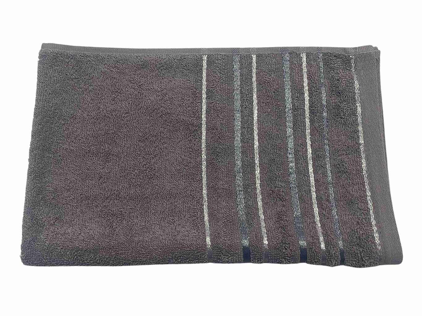 Levně Praktik Ručník Zara 40x60 cm tmavě šedá