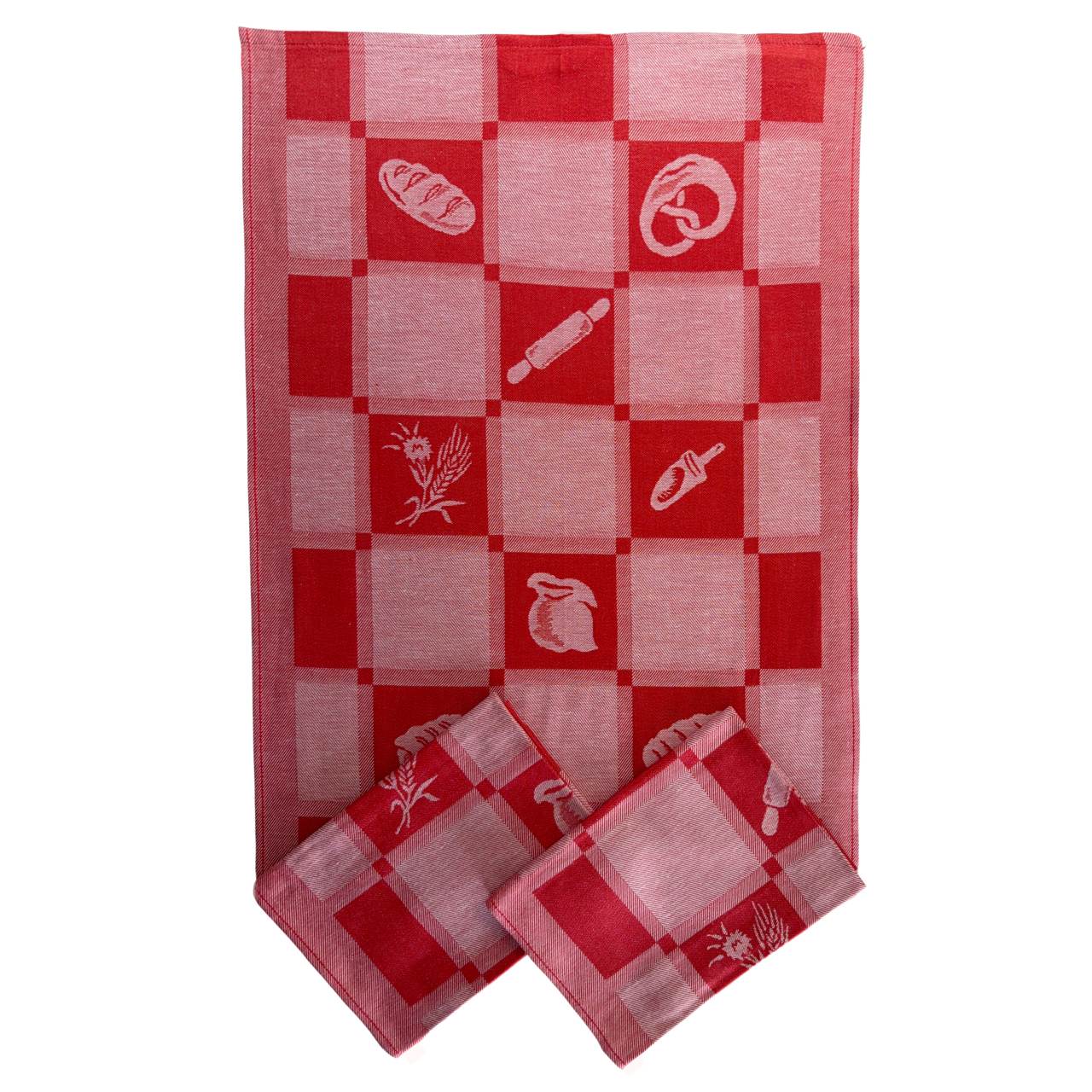 Svitap Utěrka Extra savá Pekařská červená 3 ks Varianta: Utěrka Extra savá 50x70 cm Pekařská červená 3 ks