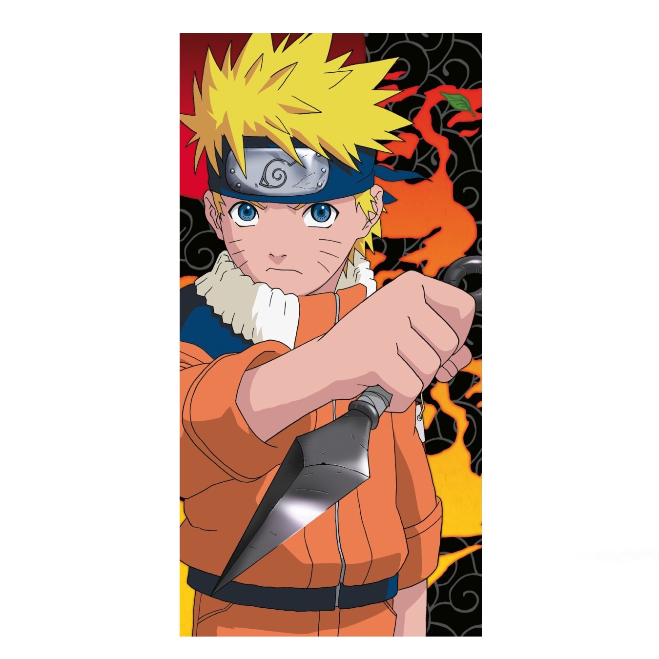 Jerry Fabrics Osuška Naruto Uzumaki Varianta: Osuška Naruto Uzumaki 70x140 cm