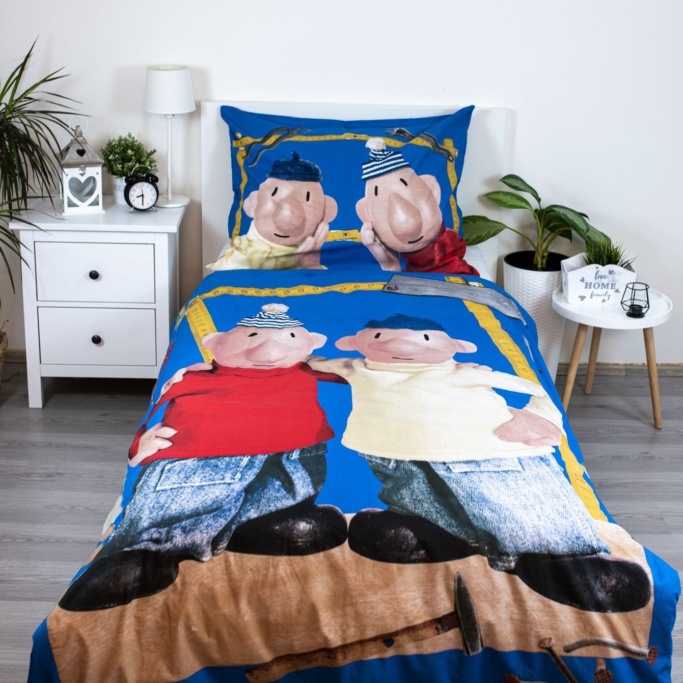Jerry Fabrics Povlečení Pat a Mat blue 03 140x200, 70x90 cm (obrázek 5)