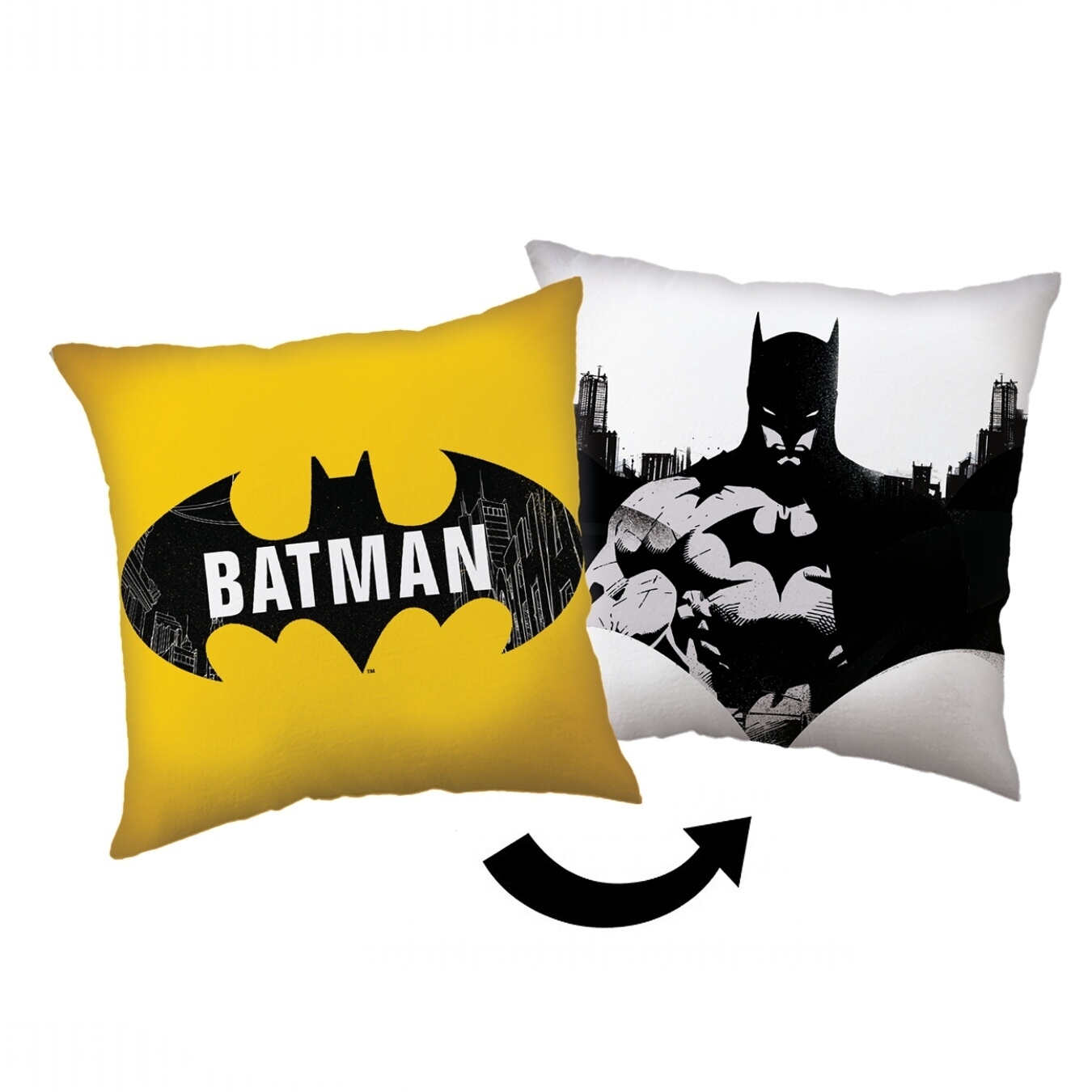 Jerry Fabrics Polštářek Batman The Emblem Varianta: Polštářek Batman The Emblem 40x40 cm