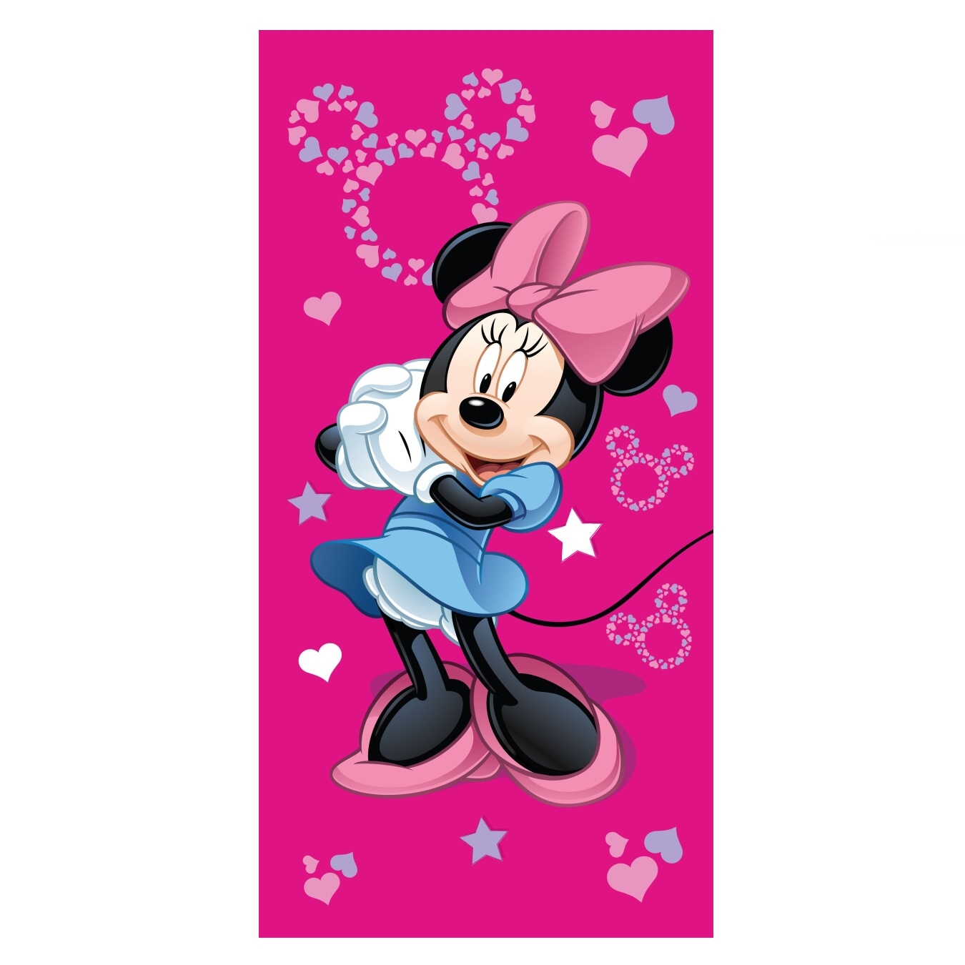 Jerry Fabrics Osuška Minnie Pink 05 Varianta: Osuška Minnie Pink 05 70x140 cm