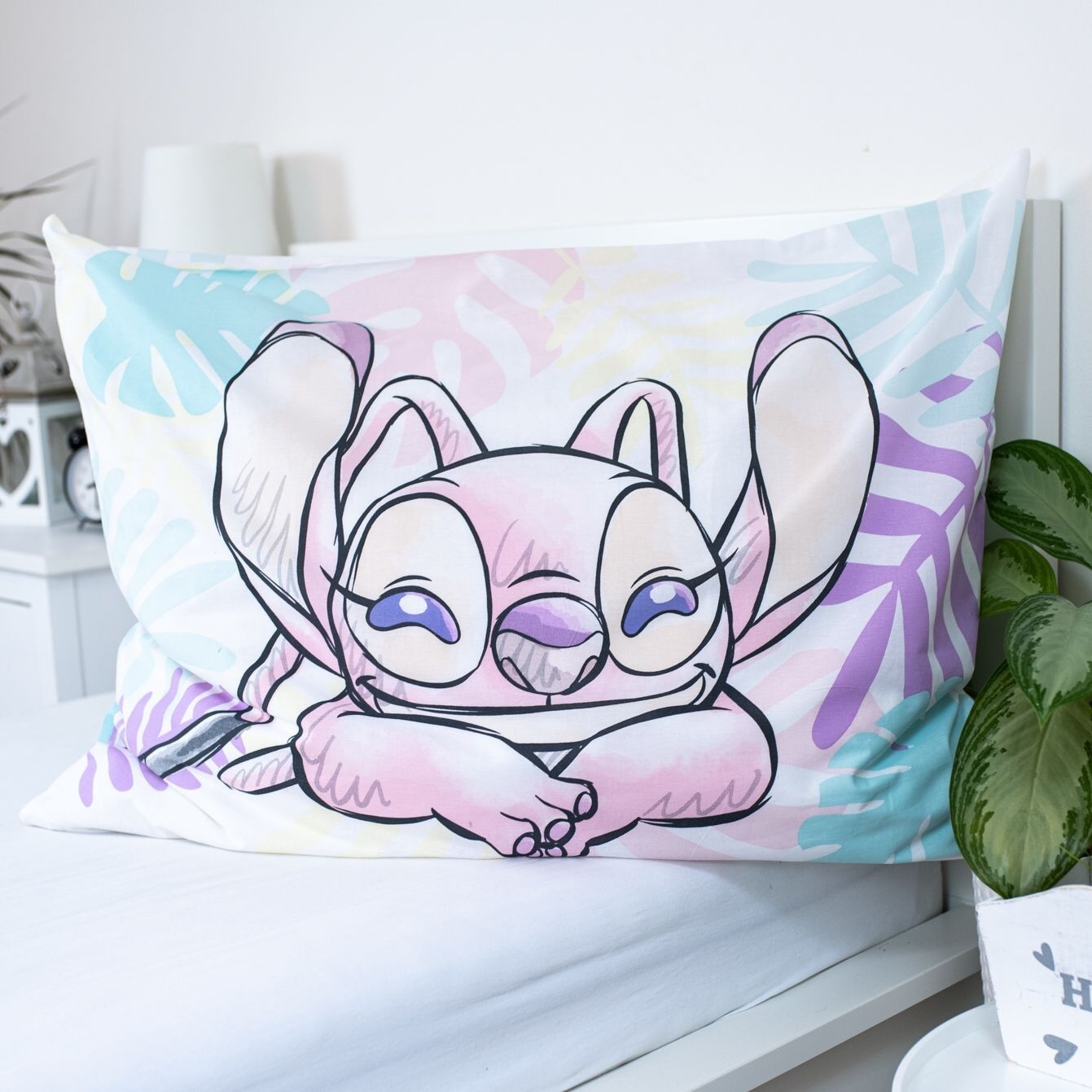 Jerry Fabrics Povlečení Lilo a Stitch Leaves 140x200, 70x90 cm (obrázek 3)