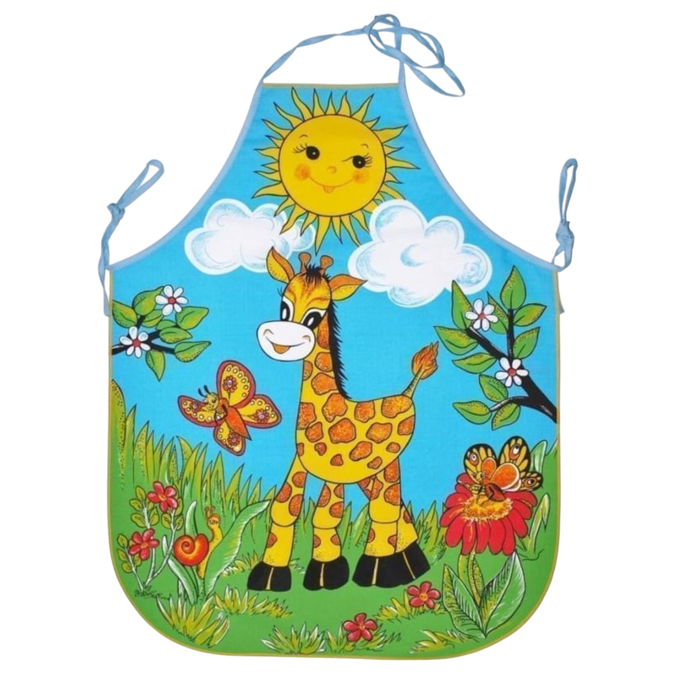 Forbyt Dětská zástěra Žirafy Varianta: Dětská zástěra Žirafy 64x50 cm