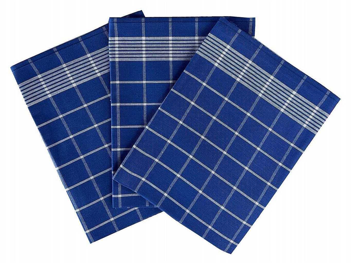 Svitap Utěrka Pozitiv Egyptská bavlna modrá/bílá 3 ks Varianta: Utěrka Pozitiv Egyptská bavlna 50x70 cm modrá/bílá 3 ks