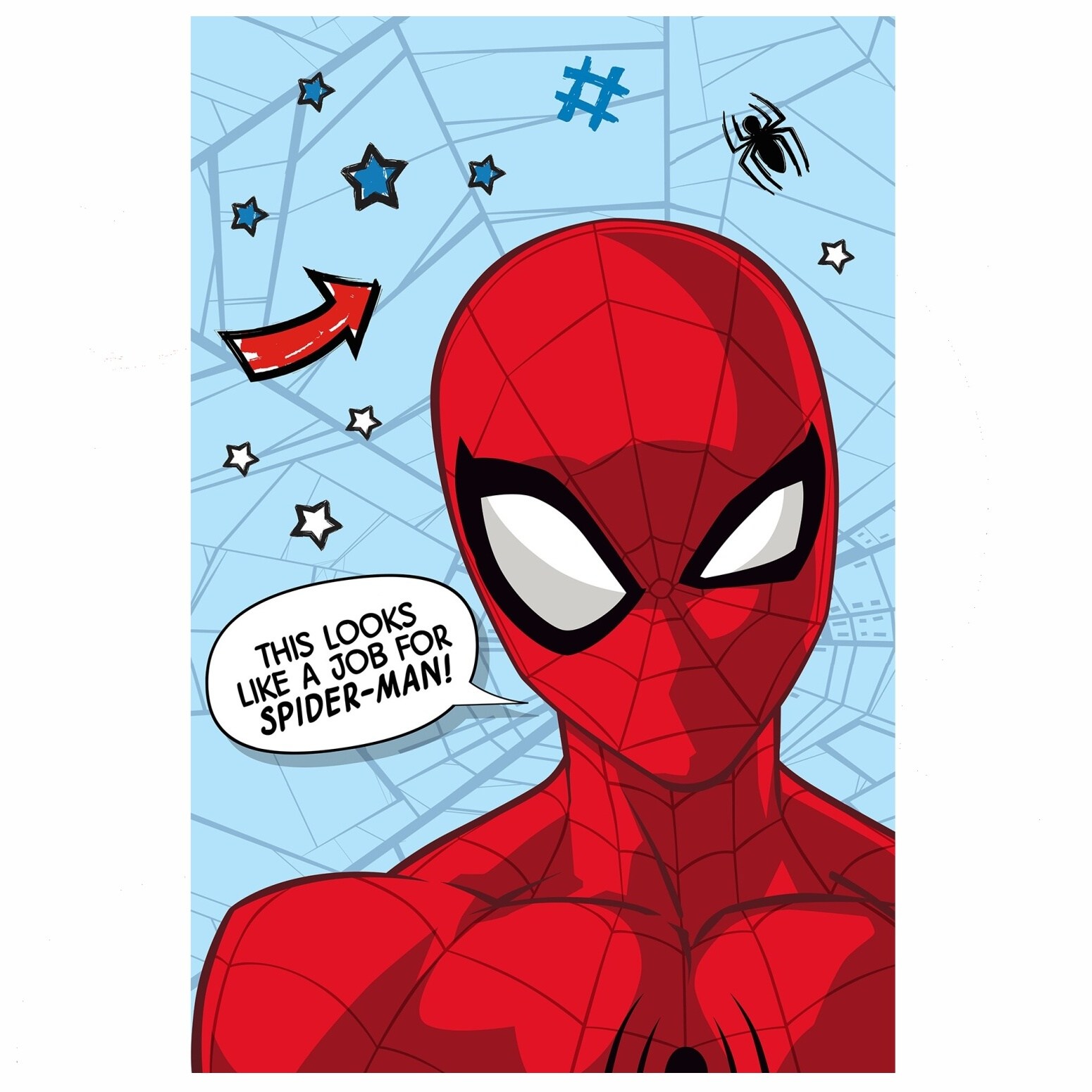 Jerry Fabrics Mikroflanelová deka Spider-Man Varianta: Mikroflanelová deka Spider-Man 100x150 cm