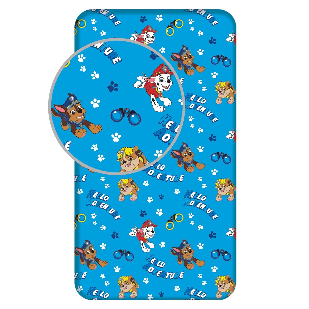 Levně Jerry Fabrics Prostěradlo Paw Patrol 573 90x200x25 cm