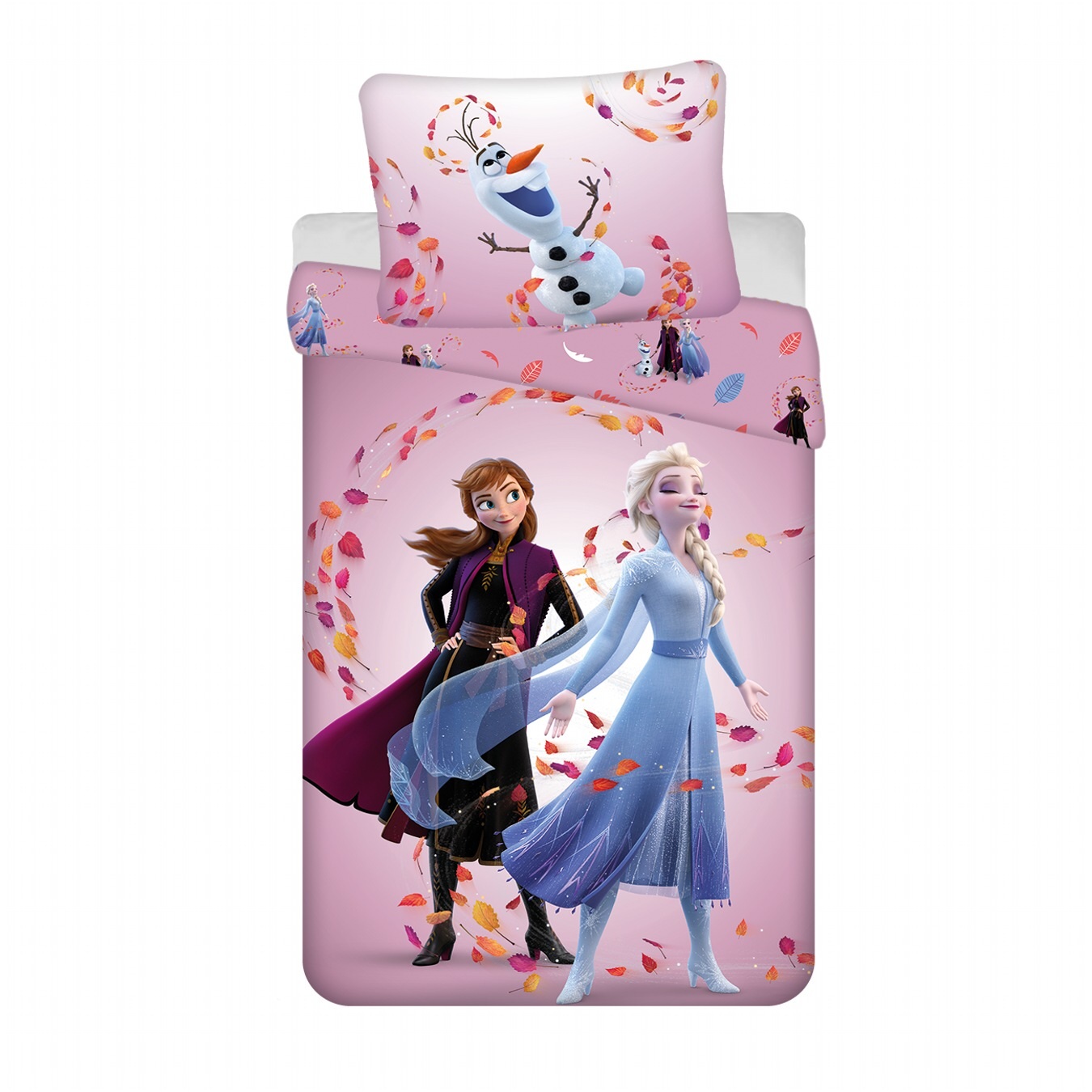 Levně Jerry Fabrics Povlečení Frozen Magical time 140x200, 70x90 cm