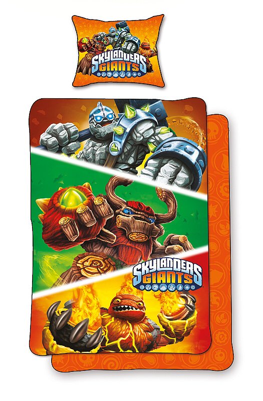 Levně Povlečení Halantex Skylander 140x200, 70x90 cm