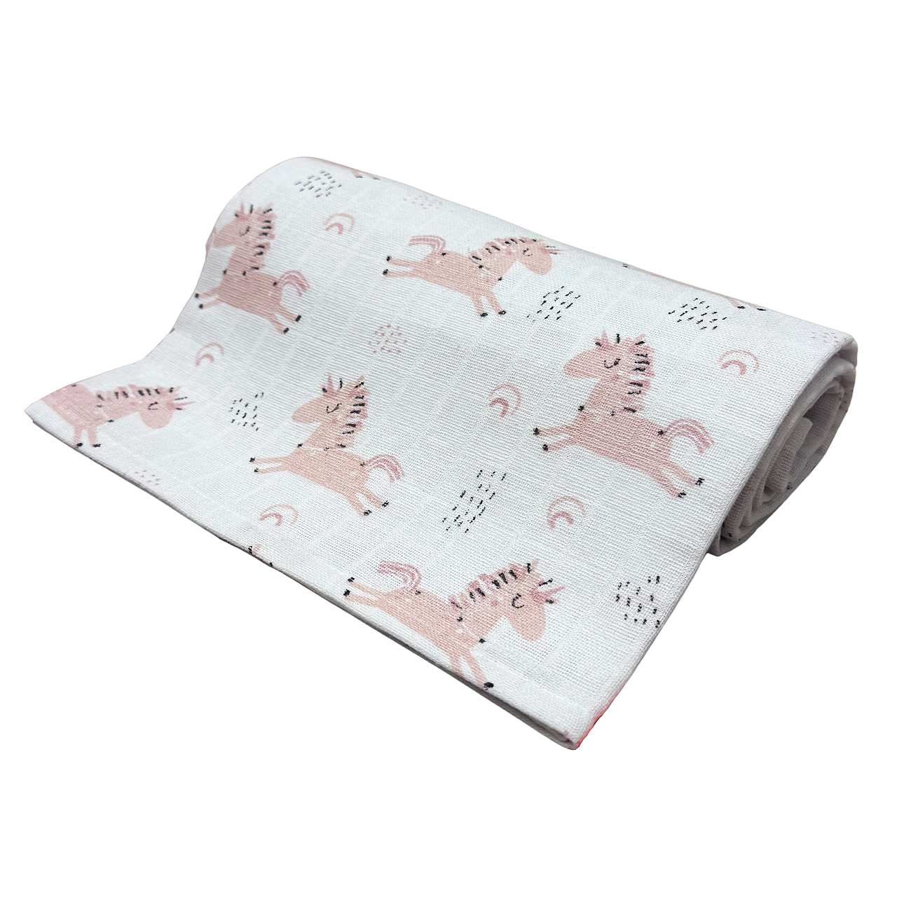 Prem International Osuška 90x100 cm Růžový jednorožec (balení 1 ks) Varianta: Tetra osuška 90x100 cm Růžový jednorožec (balení 1 ks)