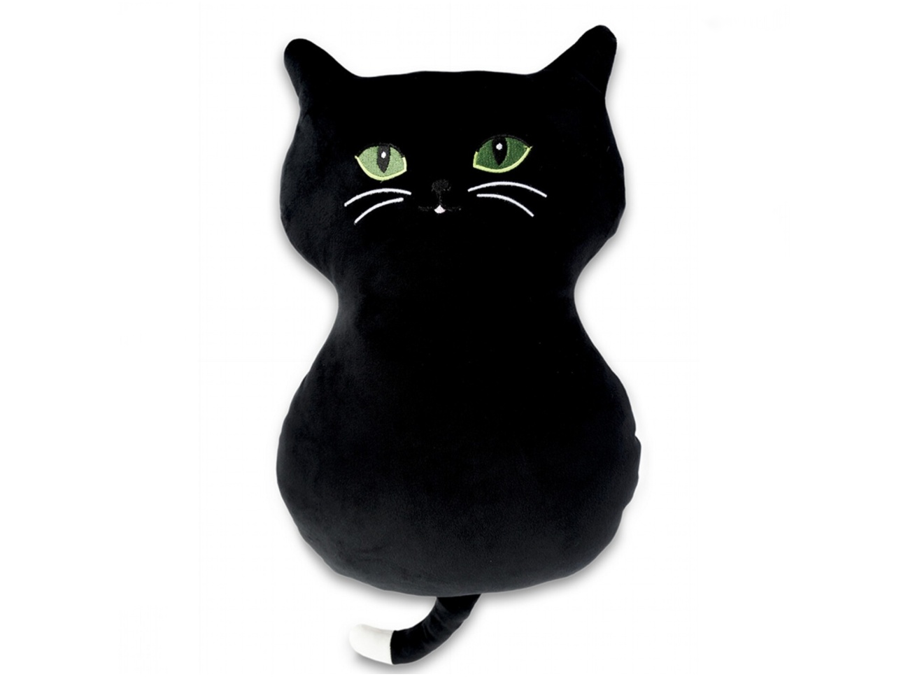 Svitap Polštářek mikrospandex Kočka černá Varianta: Polštářek mikrospandex Kočka černá 32 cm