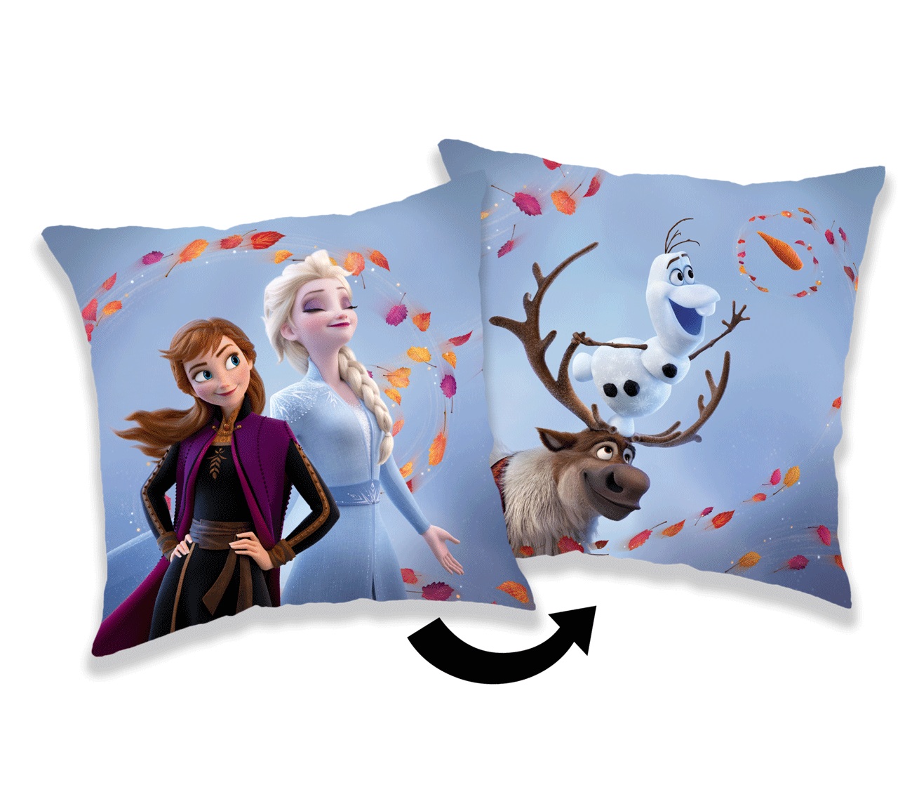 Levně Jerry Fabrics Polštářek Frozen 2 Wind 02 35x35 cm