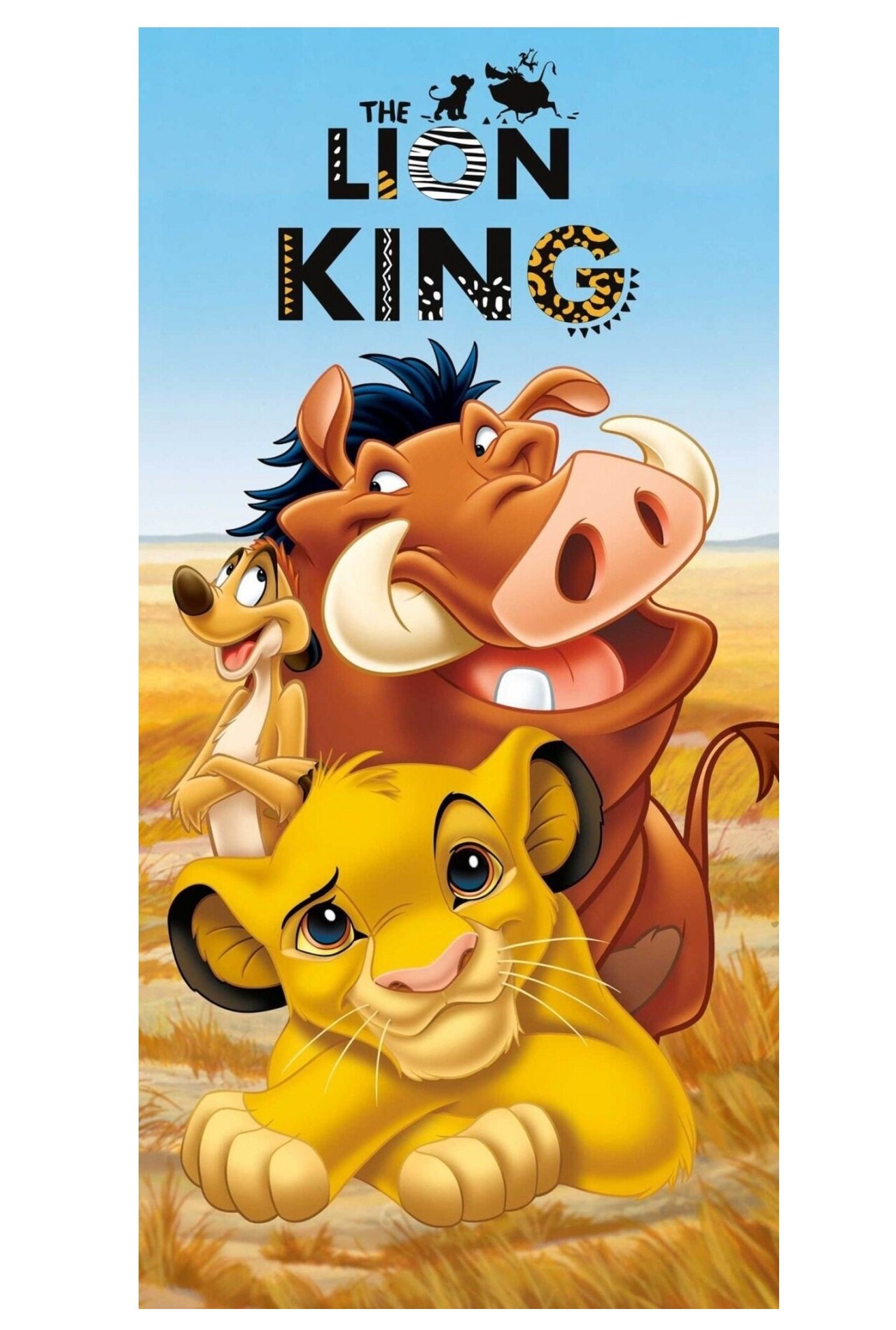 Jerry Fabrics Osuška Lion King 01 Varianta: Osuška Lion King 01 70x140 cm