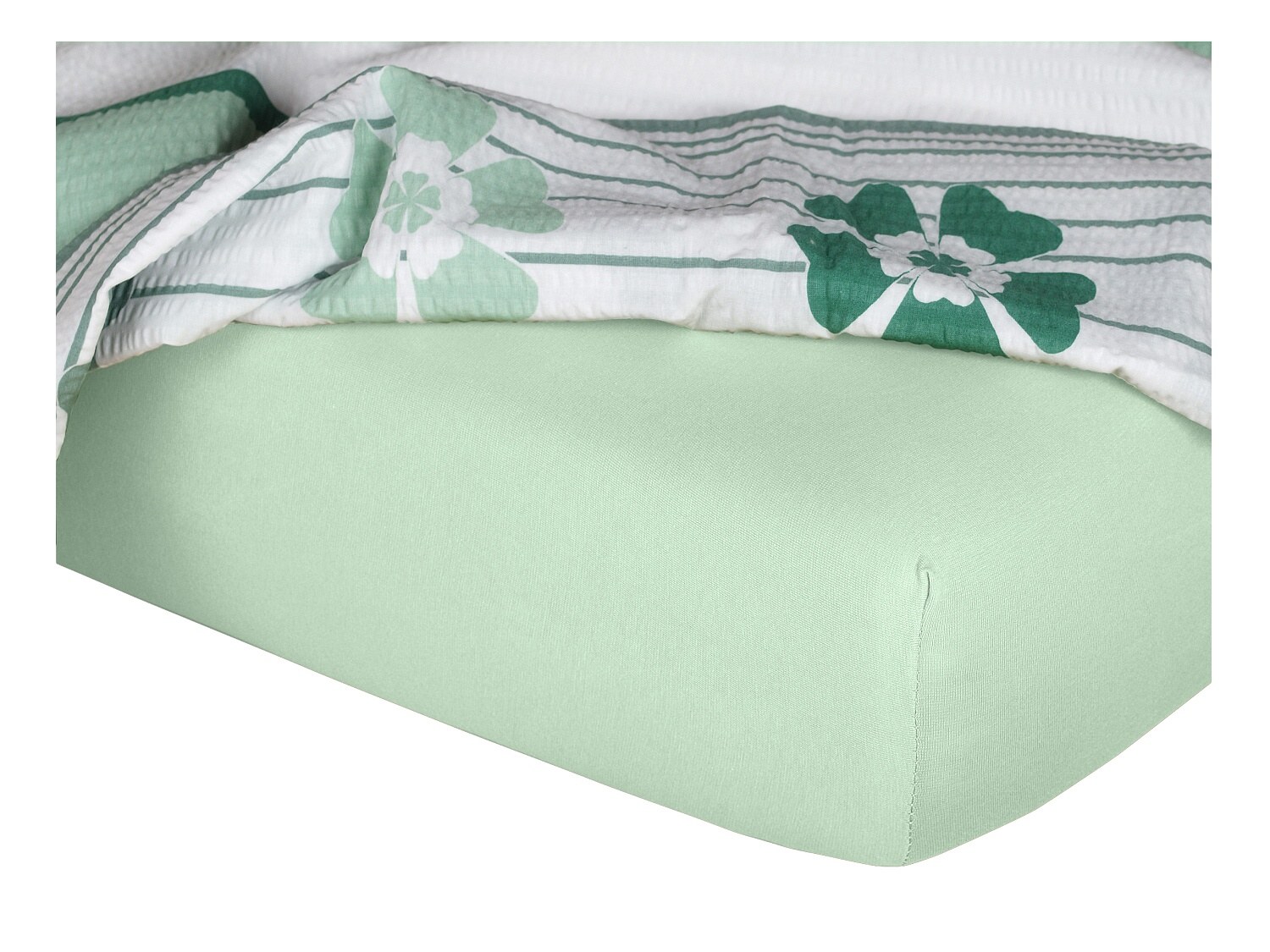 Dadka Jersey prostěradlo mentol A Varianta: Jersey prostěradlo mentol 90x200x20 cm