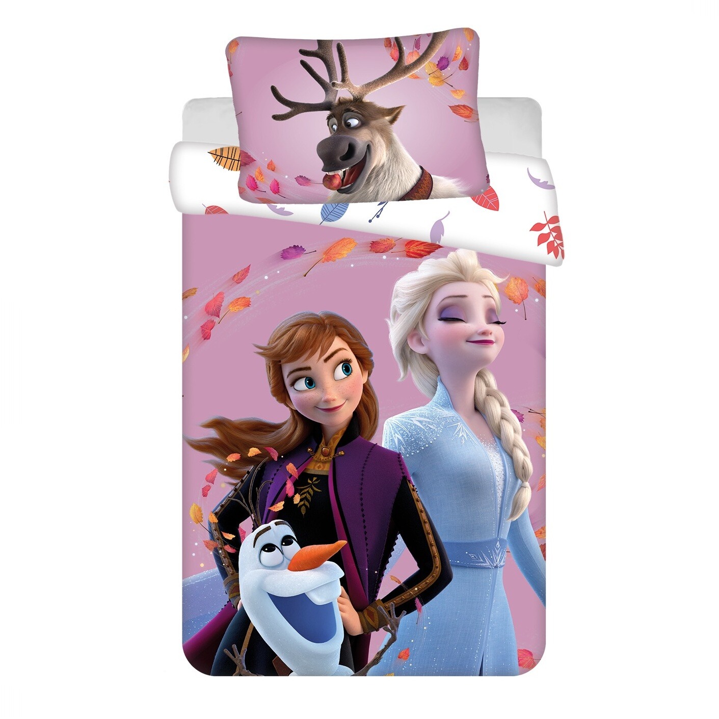 Levně Jerry Fabrics Disney povlečení do postýlky Frozen 2 Wind 03 baby 100x135, 40x60 cm