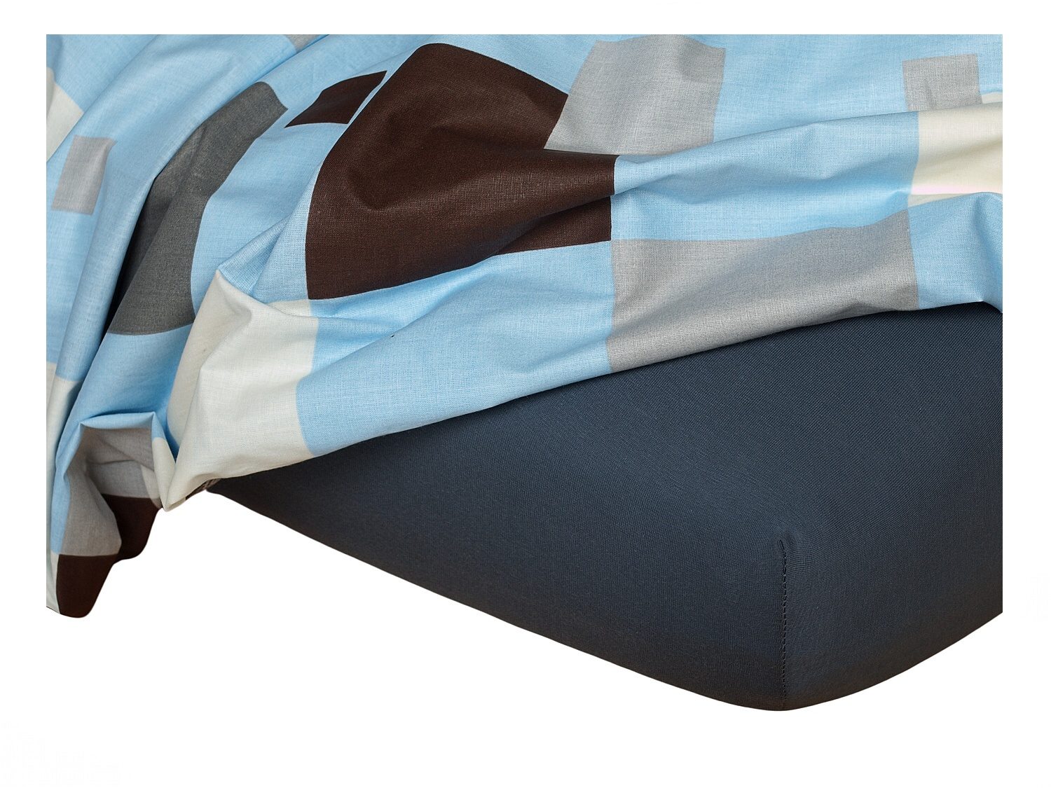 Dadka Jersey prostěradlo tmavě šedá C Varianta: Jersey prostěradlo tmavě šedá 180x200x20 cm