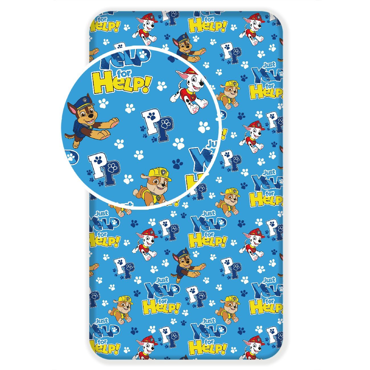 Jerry Fabrics Prostěradlo Paw Patrol 137 Varianta: Prostěradlo Paw Patrol 137 90x200x25 cm
