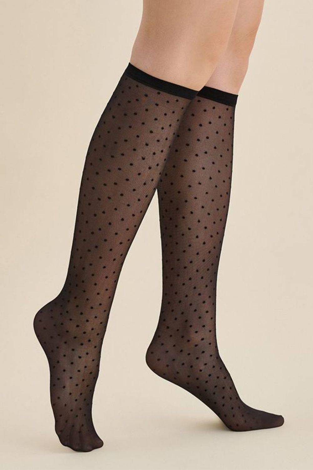 Silonkové podkolenky Gabriella Puntina Code 508 Barva: Černá, Velikost: UNI